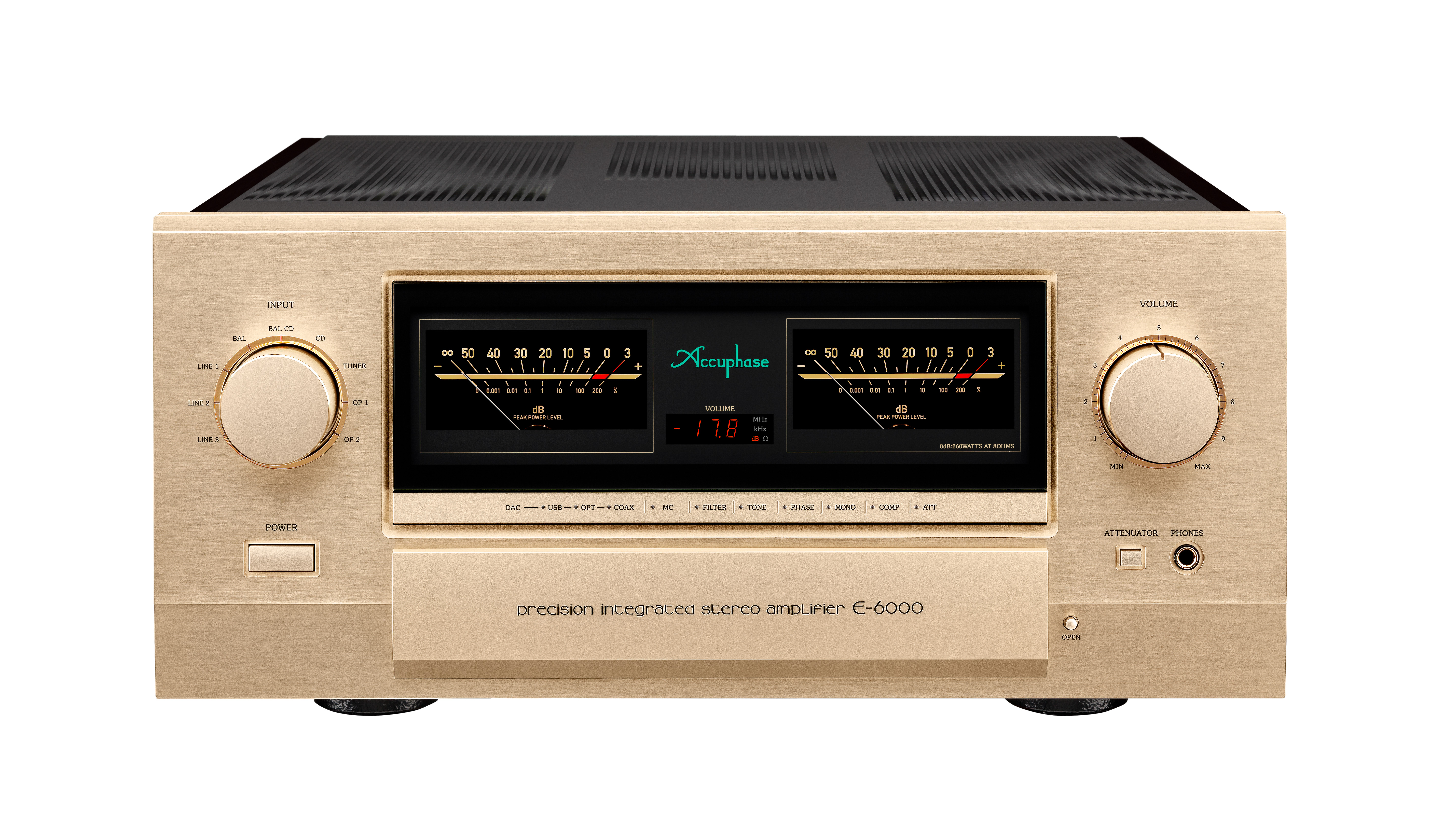Accuphase新製品 プリアンプ E-6000 下取交換企画！