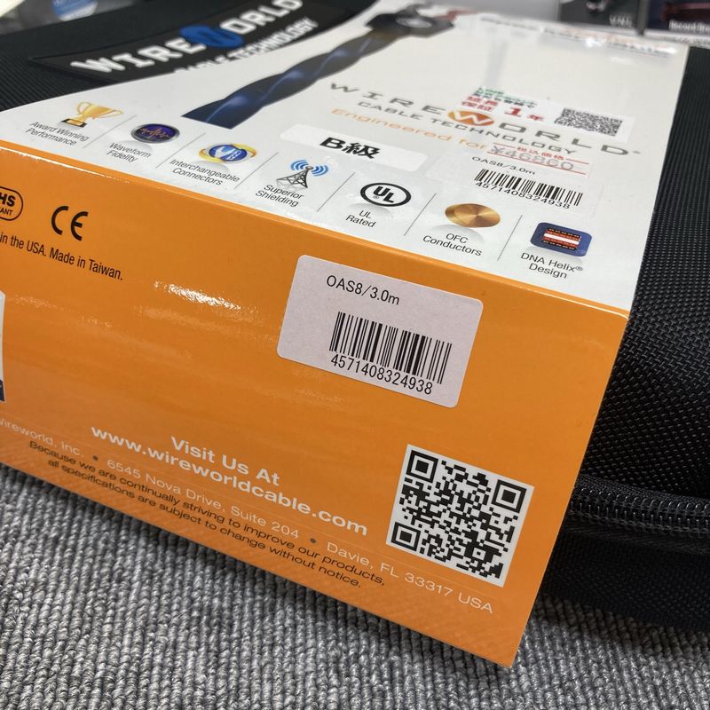 中古 WIREWORLD OAS8/3.0m(Oasis 8)
