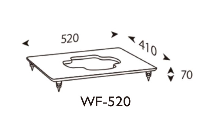 新品 ANDANTE LARGO Weefolk Board WF-520