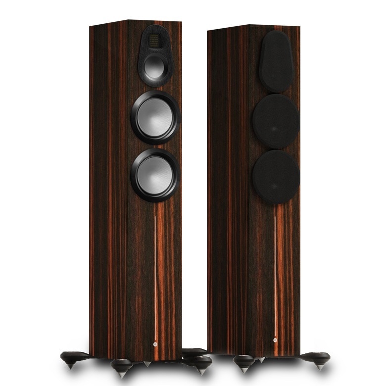 新品 MONITOR AUDIO GOLD 300 6G MW (Macassar Wood) ペア