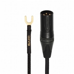 新品 SAEC SE-400 Y-XLRM（Y端子-XLRオス端子）