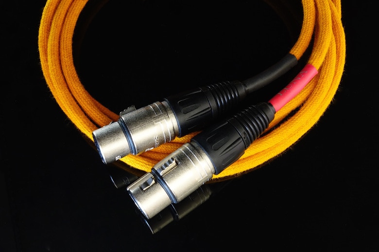 新品 LUNA CABLES Orange XLR 2.0m