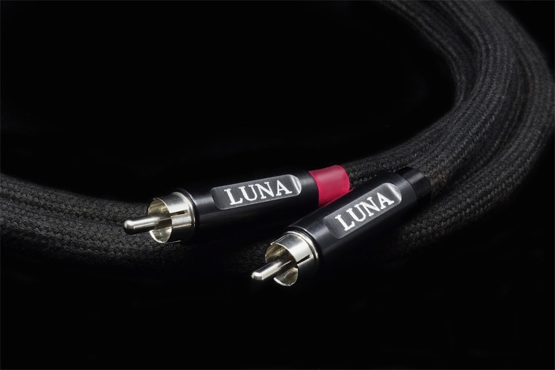 新品 LUNA CABLES NOIR RCA 2.0m