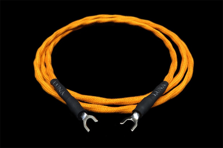 新品 LUNA CABLES Orange Ground 1.25m
