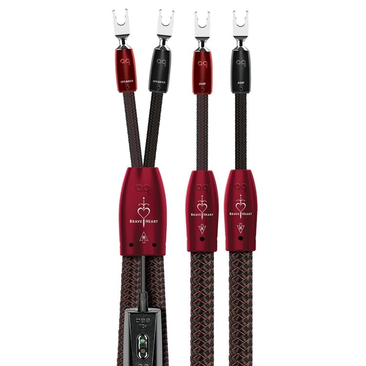 新品 AudioQuest Brave Heart 2.0mペア (両端Y端子)