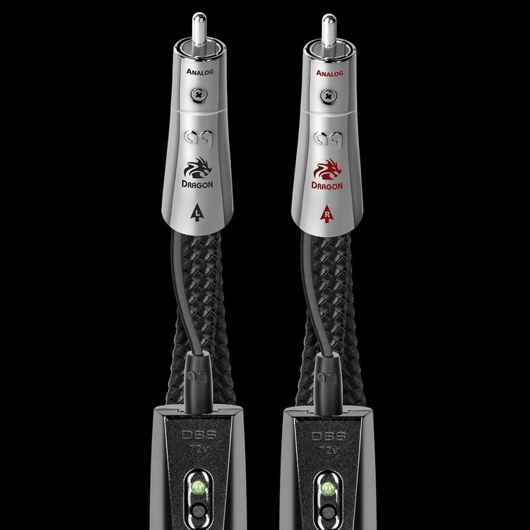新品 AudioQuest Mythical Creature Series Dragon (RCA1.0mペア)