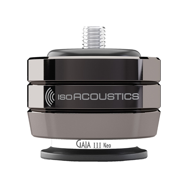 新品 IsoAcoustics GAIA III Neo ダーククローム 4個セット