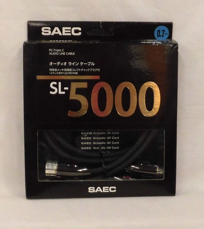 SAEC SL-5000 ラインケーブル 【ファッション通販】 feeds.oddle.me