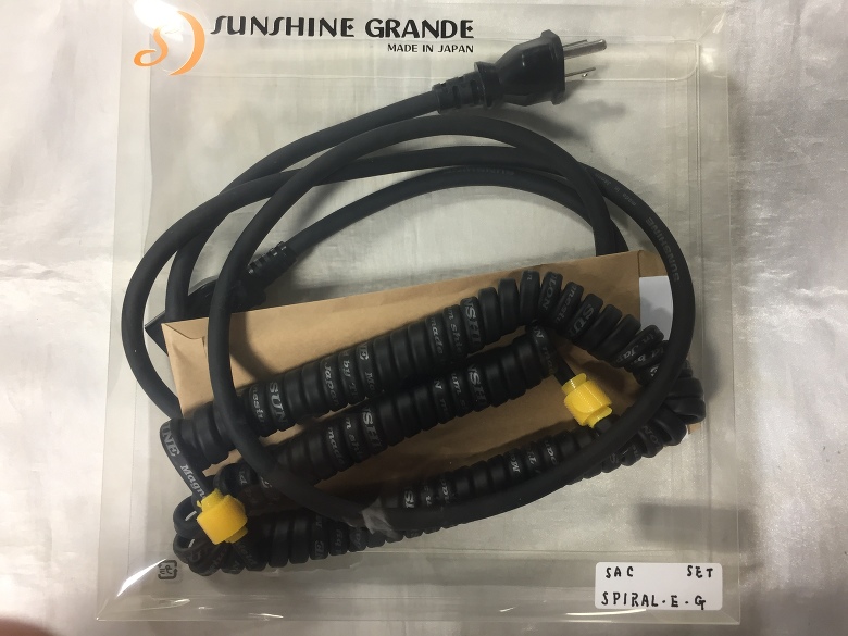 SUNSHINE : SAC-SPIRAL GRANDE SET（グランデ電源ケーブルとのセット ...